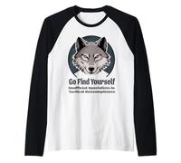 Go Find Yourself Unofficial Specialists in Tactical Noncomp Raglan Baseball Tee