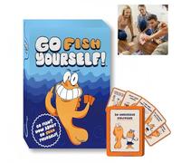 Go Fish Card Game Go Fish Yourself! How About Goes Fish Yourself, The Goes Fish Game of Life's Little Humiliations, Interactive Fun Family & Adult Card Games, Gift Idea for Travel, Party & Couples