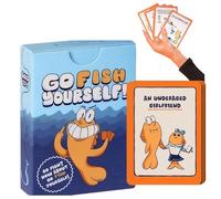 Go Fish Card Game,Goes Fish Yourselves for Adult,Card Games for Adults,Snap Card Game,Holiday Games for Family Travel,The Funny Games for Family Gathering & Friend Party,Create Laughter & Interaction