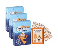 Go Fish Card Game, Goes Fuck Yourselves, The Adult Go Fish Game You've Always Wanted, Hilarious Cards Games for Adult, How About Fuck Yourself, Family Friends Party Funny Cards Games (3 Pcs)