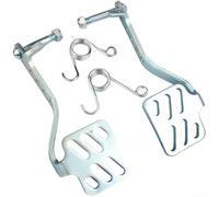 Go for kart Throttle Brake Pedal Set with Return Springs | for