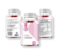 GO G Keto Gummies - Ketone Advanced Weight Loss Fat Burner - 60 Gummies - 1 Bottle
