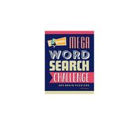 Go!games Mega Word Search Challenge - Paperback with 365 Themed Puzzles (Pop Culture, Capitals, G-Words) for All Ages