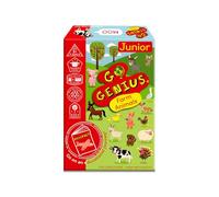 Go Genius Junior African Animals - Educational Card Game | Ages 3+ | 2-4 Players