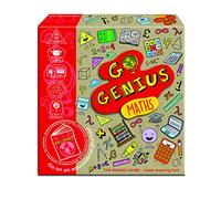 Go Genius Maths - Educational Board Game Supporting Key Stage 1 & 2 Learning, Suitable for 7+ Years