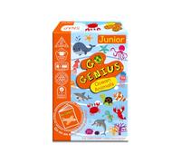 Go Genius Whiz Kid Junior Ocean Animals - Educational Card Game | Ages 3+ | 2-4 Players