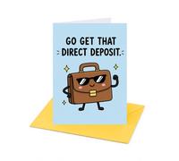 Go Get That Direct Deposit New Job Congratulations Card