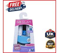 GO GLAM Nail Stamper Mini Pattern Pack Refill with Grey Polish for Kids