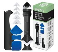 Go Glean Glean Grout Sealant Remover Tool Set With Finishing Tool - 10Pcs