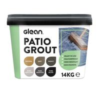 Go Glean Glean Patio Grout Jointing Compound Weed Resistant Paving Joint - Pure Graphite - 14Kg