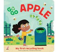 GO GO ECO Apple: My First Recycling Book - Interactive Built In Spin Wheel and Slider