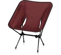 Go! Go! Nature! - Folding Camping Chair, 56 x 61 x 63 cm, Wine Red
