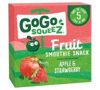 Go Go Squeez Fruit Snack Apple Strawberry 4 x 90g