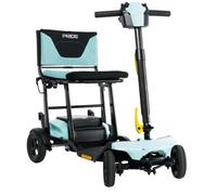 Go Go Super Portable Lightweight Folding Mobility Scooter with Lithium Battery & Charge360 Fast Magnetic Charger, Compact Travel Scooter, 10 Mile Range, 4 mph