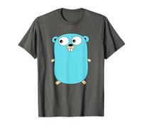 Go Golang Programming Language Logo Mascot Gopher T-Shirt