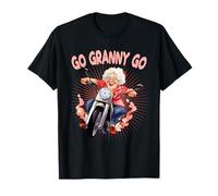 Go Granny Go for a Biker Grandma Mama Auntie T-Shirt