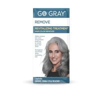 Go Gray Treatment System (Removal), 1 Application, Revitalizing Treatment for Hair Colour Removal, Gradually Removes Hair Dye to Reveal Grey and Silver