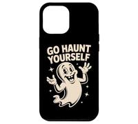Go Haunt Yourself Boo Spooky Ghost Funny Halloween Tee Case for iPhone 12 Pro Max
