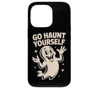 Go Haunt Yourself Boo Spooky Ghost Funny Halloween Tee Case for iPhone 13 Pro