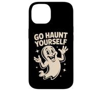 Go Haunt Yourself Boo Spooky Ghost Funny Halloween Tee Case for iPhone 14