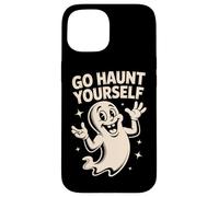 Go Haunt Yourself Boo Spooky Ghost Funny Halloween Tee Case for iPhone 15