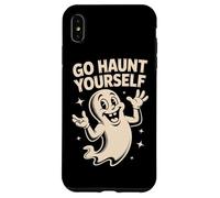 Go Haunt Yourself Boo Spooky Ghost Funny Halloween Tee Case for iPhone XS Max