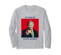 GO HIGH Vote Lowe British Patriots United Kingdom UK Pride Long Sleeve T-Shirt