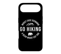 GO HIKING Funny A Bear Might Eat You Mountains Sarcasm Hike Case for iPhone Air