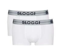 Go Hipster Trunks 2 Pack Sloggi White 40