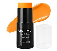Go Ho Cream-Blendable Orange Face Paint Stick (1.06 Oz),Orange Full Body Paint Makeup Stick for Adults Children Halloween Cosplay Joker Clown SFX Makeup,Waterproof
