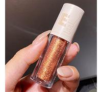 Go Ho Glitter Eyeshadow Makeup,Glitter Liquid Eyeshadow,Glitter Eyeliner Diamond Sparkle Eye Stick,Shimmer and Shine Makeup Glitter Lip Gloss for Women Korean Makeup,04# Champagne Bronze
