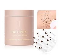 Go Ho Upgraded Freckle Stamp Pen Makeup,Magic Liquid Fake Freckles Air Cushion,Quick Drying Natural Looking Long Lasting Freckle Tattoo Sunkissed Face Makeup, 01# Saddle Brown