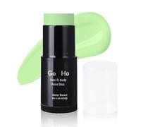 Go Ho Water Based Paste Green Face Paint Stick Washable (1.06 Oz),Non-toxic Cream Body Paint,Full-coverage Face Body Paint Makeup Stick for Adults Children Theater Halloween SFX Cosplay