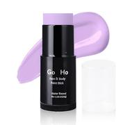 Go Ho Water Based Pastel Purple Face Paint Stick Washable (1.06 Oz),Non-toxic Cream Body Paint,Full-coverage Face Body Paint Makeup Stick for Adults Children Theater Halloween SFX Cosplay