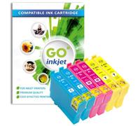 GO Inkjet 603 XL Ink Cartridges Multipack replacement for Epson 603 603XL Expression Home for XP2100 XP2105 XP3100 XP3105 XP4100 XP4105, Workforce WF-2810DWF WF-2830DWF WF-2835DW | 2xC/2xM/2xY