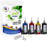 GO Inkjet Black and Colour Printer Ink Cartridge Refill Kit CMYK for refilling Brother, Canon, Dell, HP, Lexmark Printer Cartridges