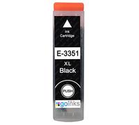 Go Inks 1 Black Ink Cartridge to replace Epson T3351 (33XL Series) Compatible/non-OEM for Epson Expression Premium Printers