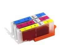 Go Inks C/M/Y Compatible to replace CLI-571-1 Colour Set of 3 XL Ink Cartridge for use with Canon PIXMA Printers (3 Inks) - Cyan, Magenta, Yellow