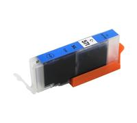 Go Inks 1 Cyan Ink Cartridge Replace Canon CLI-571C Compatible/Non-OEM for Pixma Printers, High Capacity