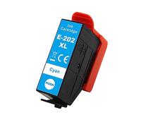 Go Inks 1 Cyan Ink Cartridge to replace Epson 202XLC Compatible/non-OEM for Epson Expression Photo Printers