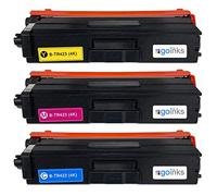 Go Inks 1 Set of 3 C/M/Y Laser Toner Cartridges to replace Brother TN423 Compatible/non-OEM for Brother DCP, MFC and HL Printers