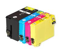 Go Inks 1 Set of 4 Ink Cartridges to replace Epson T2715 (27XL Series) Compatible/non-OEM for Epson Workforce Printers (4 Inks)