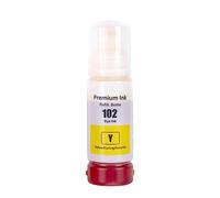Go Inks 1 Yellow 70ml Ink Bottle to replace Epson 102 Compatible/non-OEM for EcoTank Printers
