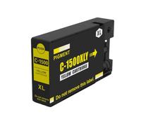 Go Inks 1 Yellow Ink Cartridge to replace PGI-1500XLY Compatible/non-OEM for PIXMA Printers