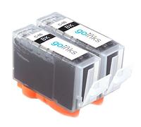 Go Inks 2 Black Ink Cartridges to Replace PGI-5Bk Compatible/Non-OEM for PIXMA & Pixus Printers