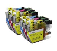 Go Inks 2 C/M/Y Set of 3 C/M/Y Ink Cartridges to replace Brother LC3217 C/M/Y Compatible/non-OEM for Brother MFC Printers (6 Inks)