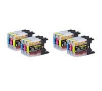 Go Inks 2 C/M/Y Set of 3 Ink Cartridges to replace Brother LC1280XL C/M/Y Compatible/non-OEM for Brother MFC Printers (6 Inks), High Capacity (Pack of 2)