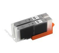 Go Inks 2 Grey Ink Cartridges to replace Canon CLI-571GY Compatible/non-OEM for PIXMA Printers