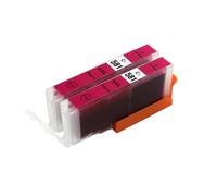 Go Inks 2 Magenta Ink Cartridges to replace CLI-581M Compatible/non-OEM for PIXMA Printers
