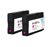 Go Inks 2 Magenta Ink Cartridges to replace HP 951M (XL Capacity) Compatible/non-OEM for HP Photosmart Printers